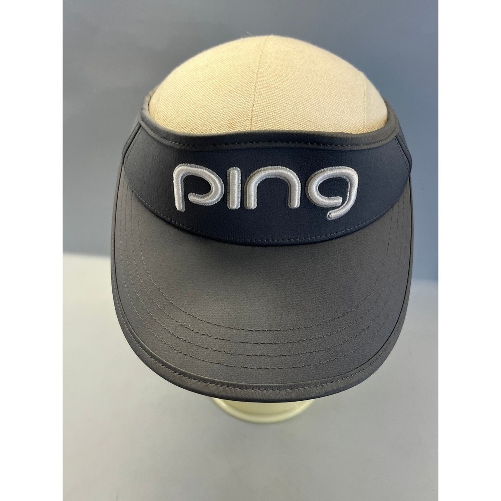 Ping Golf Cap Gray‎ Adjustable Hat Logo Embroidered Unisex